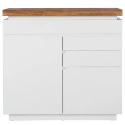 Fredriks Kommode Namona I - Inkl. Beleuchtung - Eiche Dekor / Weiß -Schlafzimmer Verkaufe DE 1000255076 220729 030 DETAILS P000000001000255076