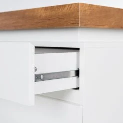 Fredriks Kommode Namona I - Inkl. Beleuchtung - Eiche Dekor / Weiß -Schlafzimmer Verkaufe DE 1000255076 220729 055 DETAILS P000000001000255076