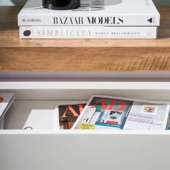 Fredriks Kommode Namona I - Inkl. Beleuchtung - Eiche Dekor / Weiß -Schlafzimmer Verkaufe DE 1000255076 220803 050 DETAILS P000000001000255076