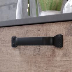 Trendteam Kommode Stripe I - Altholz Dekor / Grau -Schlafzimmer Verkaufe DE 1000256960 210831 16215000027 DETAILS P000000001000256960