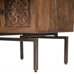 Wolf-Möbel Kommode Carving - Akazie massiv -Schlafzimmer Verkaufe DE 1000257008 220520 034 DETAILS P000000001000257008