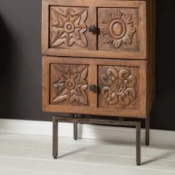 Wolf-Möbel Kommode Carving - Akazie massiv -Schlafzimmer Verkaufe DE 1000257008 220615 023 MOOD DETAILS P000000001000257008 mood