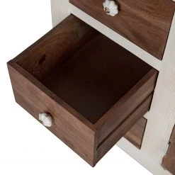 Wolf-Möbel Kommode Maison I - Akazie massiv - Akazie Stone / Antik Weiß -Schlafzimmer Verkaufe DE 1000257219 220406 052 DETAILS P000000001000257219