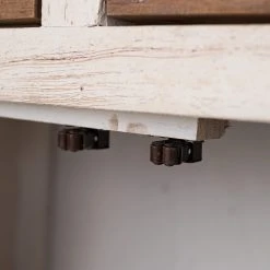 Wolf-Möbel Kommode Maison II - Akazie massiv - Akazie Stone / Antik Weiß -Schlafzimmer Verkaufe DE 1000257252 220406 065 DETAILS P000000001000257252