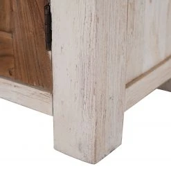 Wolf-Möbel Kommode Maison II - Akazie massiv - Akazie Stone / Antik Weiß -Schlafzimmer Verkaufe DE 1000257252 220406 080 DETAILS P000000001000257252