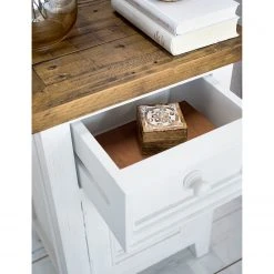 Maison Belfort Nachtkommode Balignton - Kiefer massiv - Weiß -Schlafzimmer Verkaufe DE 1000260753 220126 13522900044 DETAILS P000000001000260753