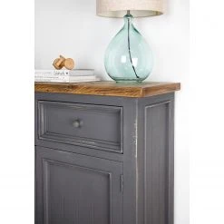 Maison Belfort Vertiko Balignton - Kiefer massiv - Grau -Schlafzimmer Verkaufe DE 1000260760 220126 13523000054 DETAILS P000000001000260760