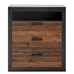 Red Living Kommode Buzan II - Altholz Dekor / Anthrazit -Schlafzimmer Verkaufe DE 1000261638 210430 11480400009 DETAILS P000000001000261638