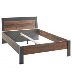 Red Living Bettgestell Buzan I - Altholz Dekor / Anthrazit -Schlafzimmer Verkaufe DE 1000261640 210720 10473800174 DETAILS P000000001000261640