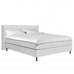 Loftscape Boxspringbett Cabo Rojo - Silber - 180 x 200cm
