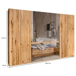 Wiemann Drehtürenschrank Livorno V - Höhe: 216 cm - 3 -Schlafzimmer Verkaufe DE 1000267505 210729 06073100139 SKETCH DETAILS P000000001000267505 sketch