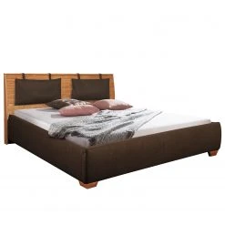 Loftscape Polsterbett Palu - Braun / Eiche - 140 x 200cm