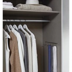 Rauch Blue Schwebetürenschrank Santiago - Alpinweiß - Breite: 261 cm - Premium - Ohne Spiegeltür/-en -Schlafzimmer Verkaufe DE 1000268766 210602 12434100188 DETAILS P000000001000268766