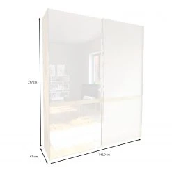 Wiemann Schwebetürenschrank Barcelona II - Höhe: 217 cm - Breite: 150 cm -Schlafzimmer Verkaufe DE 1000269876 210813 11184400285 SKETCH DETAILS P000000001000269876 sketch