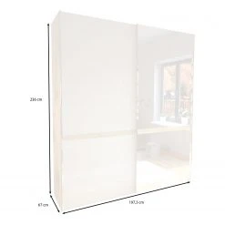 Wiemann Schwebetürenschrank Barcelona III - Höhe: 236 cm - Breite: 200 cm -Schlafzimmer Verkaufe DE 1000269894 210813 11184700375 SKETCH DETAILS P000000001000269894 sketch