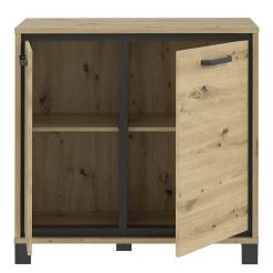 Red Living Kommode Egan I - Eiche Artisan Dekor / Eiche Schwarz Dekor -Schlafzimmer Verkaufe DE 1000270238 210609 06155900199 DETAILS P000000001000270238