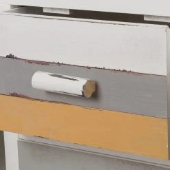 Ridgevalley Kommode Souper - Eukalyptus massiv - Weiß / Schwarz -Schlafzimmer Verkaufe DE 1000270703 210602 06134100229 DETAILS P000000001000270703