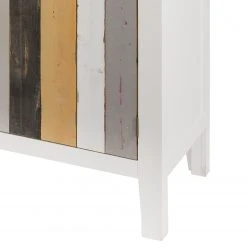 Ridgevalley Kommode Souper - Eukalyptus massiv - Weiß / Schwarz -Schlafzimmer Verkaufe DE 1000270703 210602 06134200231 DETAILS P000000001000270703