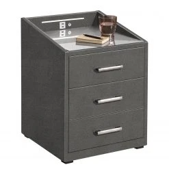 Loftscape Nachtkommode Moon Savanna - Anthrazit -Schlafzimmer Verkaufe DE 1000272156 210617 13311100274 DETAILS P000000001000272156