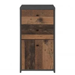 Loftscape Kommode Rison I - Dunkelgrau / Altholz Dekor -Schlafzimmer Verkaufe DE 1000272359 210819 07024100017 DETAILS P000000001000272359