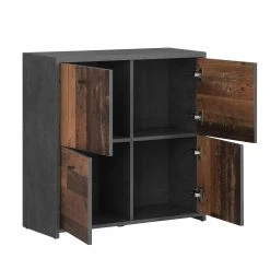 Loftscape Kommode Rison II - Dunkelgrau / Altholz Dekor -Schlafzimmer Verkaufe DE 1000272364 210819 07024300046 DETAILS P000000001000272364