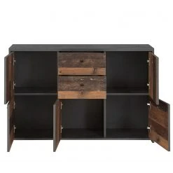 Loftscape Kommode Rison IV - Dunkelgrau / Altholz Dekor -Schlafzimmer Verkaufe DE 1000272373 210819 07024600099 DETAILS P000000001000272373