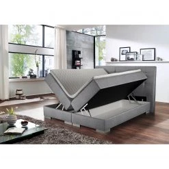 Loftscape Boxspringbett Austin - Silber - 160 x 200cm - H2 -Schlafzimmer Verkaufe DE 1000273144 210625 11311800163 MOOD DETAILS P000000001000273144 mood