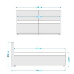 Loftscape Polsterbett Hilda I - Creme -Schlafzimmer Verkaufe DE 1000273280 210625 11314100618 SKETCH DETAILS P000000001000273280 sketch
