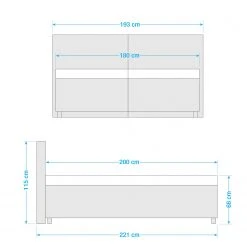 Loftscape Polsterbett Hilda III - Dunkelblau -Schlafzimmer Verkaufe DE 1000273290 210625 11314300648 SKETCH DETAILS P000000001000273290 sketch