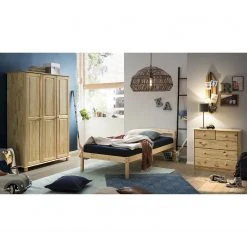 Naturoo Garderobenschrank Bekasi III - Kiefer massiv -Schlafzimmer Verkaufe DE 1000273490 210615 13505800060 MOOD DETAILS P000000001000273490 mood
