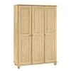 Naturoo Garderobenschrank Bekasi III - Kiefer massiv