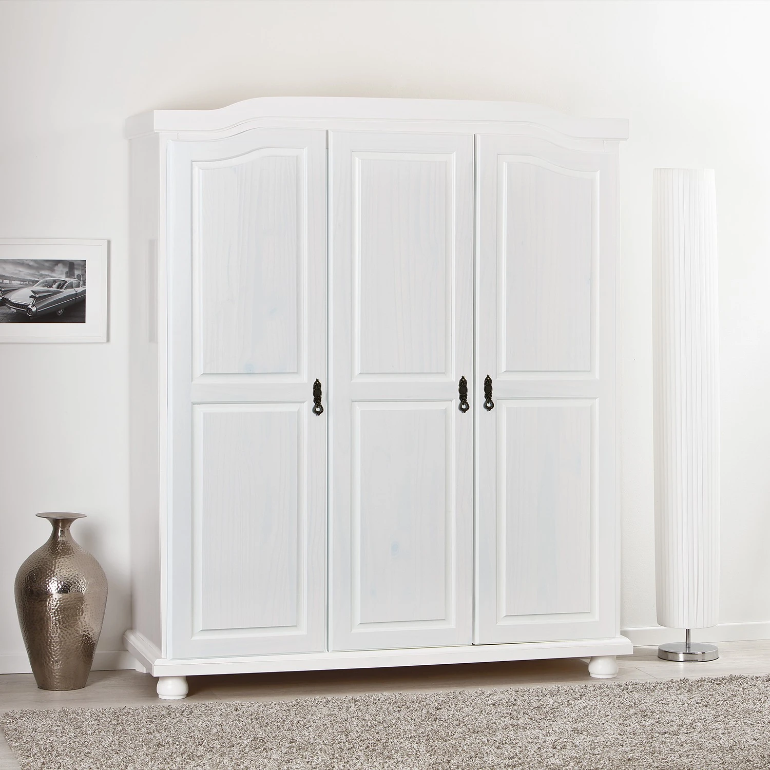 Maison Belfort Drehtürenschrank Heidi - Weiß - 3 2 Maison Belfort Drehtürenschrank Heidi - Weiß - 3 – Bild 2