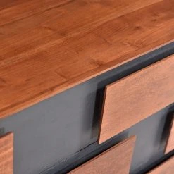 Ars manufacti Kommode Envo - Akazie massiv / Steinfurnier - Akazie / Schiefer -Schlafzimmer Verkaufe DE 1000276040 220120 08510700058 DETAILS P000000001000276040