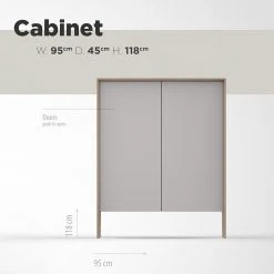 Studio Copenhagen Kommode Maayka - Eiche teilmassiv - Mushroom Creme / Eiche Hell -Schlafzimmer Verkaufe DE 1000277379 211111 1449030000508 SKETCH DETAILS P000000001000277379 sketch