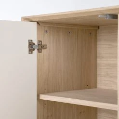 Studio Copenhagen Kommode Maayka - Eiche teilmassiv - Mushroom Creme / Eiche Hell -Schlafzimmer Verkaufe DE 1000277379 220729 045 DETAILS P000000001000277379