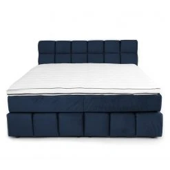 Loftscape Boxspringbett Casa View - Blau - 160 x 200cm - Doppelmatratze H2/H4 -Schlafzimmer Verkaufe DE 1000277970 210714 07481300038 DETAILS P000000001000277970