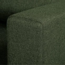 Fredriks Ecksofa Summer - Webstoff Mavie: Dunkelgrün - Longchair davorstehend rechts - Mit Schlaffunktion -Schlafzimmer Verkaufe DE 1000279799 211217 13143400790 DETAILS P000000001000279799