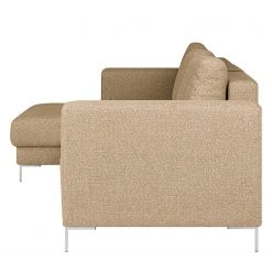 Fredriks Ecksofa Summer - Recycelter Strukturstoff Gesa: Beige - Longchair davorstehend links - Mit Schlaffunktion -Schlafzimmer Verkaufe DE 1000279828 211217 13145301067 DETAILS P000000001000279828