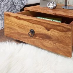 Naturoo Nachtkommode Marie - Sheesham Honig Hell -Schlafzimmer Verkaufe DE 1000280734 210721 16021700006 DETAILS P000000001000280734