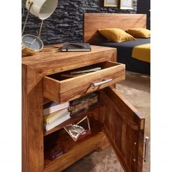 Ridgevalley Nachtkommode Marta - Sheesham Honig Hell -Schlafzimmer Verkaufe DE 1000280741 210721 16021800060 DETAILS P000000001000280741