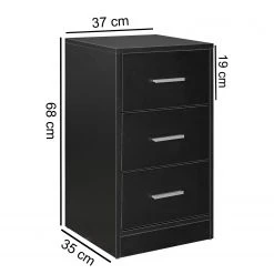 Loftscape Nachtkommode Inez - Schwarz -Schlafzimmer Verkaufe DE 1000280758 210721 16022000141 SKETCH DETAILS P000000001000280758 sketch