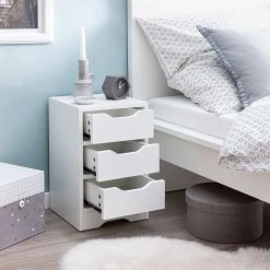 Loftscape Nachtkommode Doris II - Weiß - 3 -Schlafzimmer Verkaufe DE 1000280776 210721 16022200231 MOOD DETAILS P000000001000280776 mood