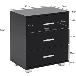 Loftscape Nachtkommode Elsa - Hochglanz Schwarz -Schlafzimmer Verkaufe DE 1000280778 210721 16022200252 SKETCH DETAILS P000000001000280778 sketch