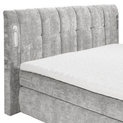 Loftscape Boxspringbett Liverpool - Hellgrau - 160 x 200cm -Schlafzimmer Verkaufe DE 1000281869 210916 10541000216 DETAILS P000000001000281869