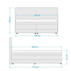 Loftscape Boxspringbett Falkland - Grau - 180 x 200cm -Schlafzimmer Verkaufe DE 1000281891 210916 10545900634 SKETCH DETAILS P000000001000281891 sketch