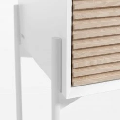 Loftscape Highboard Maredale - Esche teilmassiv - Weiß / Esche -Schlafzimmer Verkaufe DE 1000282701 210729 06154900087 DETAILS P000000001000282701