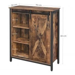 Red Living Kommode Hazlet III - Braun / Schwarz -Schlafzimmer Verkaufe DE 1000283948 210810 15023800099 SKETCH DETAILS P000000001000283948 sketch