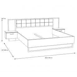 Loftscape Bettanlage Dawson -Schlafzimmer Verkaufe DE 1000284227 210810 14233100042 SKETCH DETAILS P000000001000284227 sketch