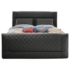 Loftscape Boxspringbett Chandler III - Schwarz - 180 x 200cm - H4 -Schlafzimmer Verkaufe DE 1000284257 210811 12502000094 DETAILS P000000001000284257