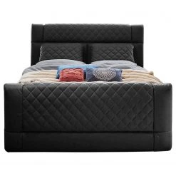 Loftscape Boxspringbett Chandler IV - Schwarz - 140 x 200cm - H2 -Schlafzimmer Verkaufe DE 1000284270 210811 12502600172 DETAILS P000000001000284270